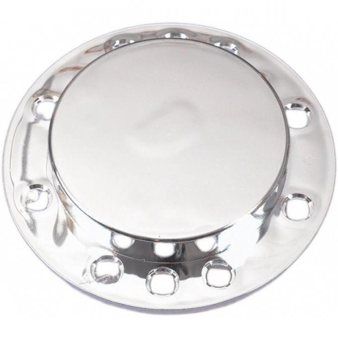 Corvette Distributor Cap Cover, Chrome, HEI, 1975-1982