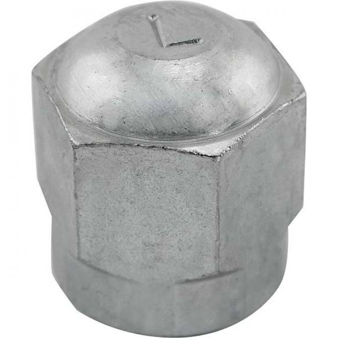 Model A Ford AA Truck Wheel Nut - Front - Left Hand Thread - Cadmium Plated