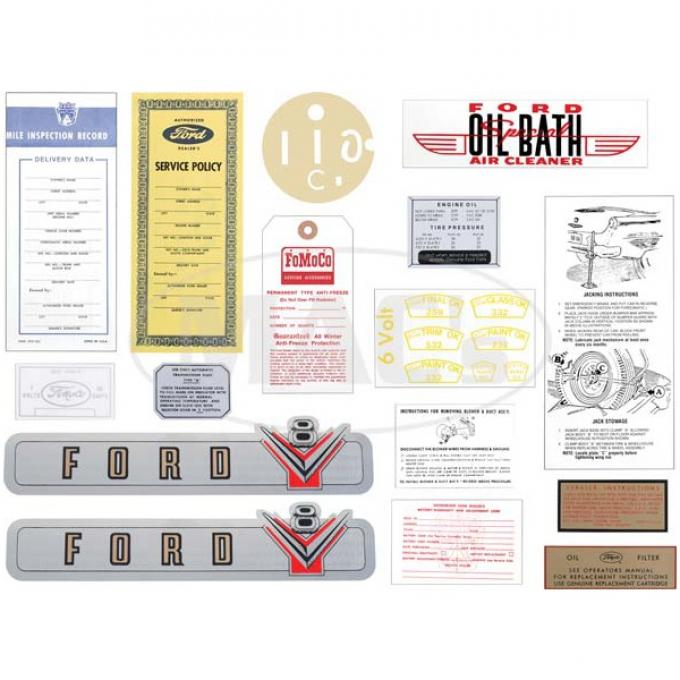 Decal Kit - Ford V8