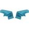 Ford Thunderbird Rear Armrest Covers, Gulfstream #5, 1958
