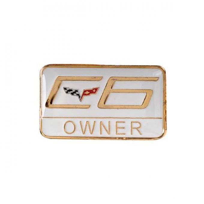 Corvette C6 Owner Lapel Pin