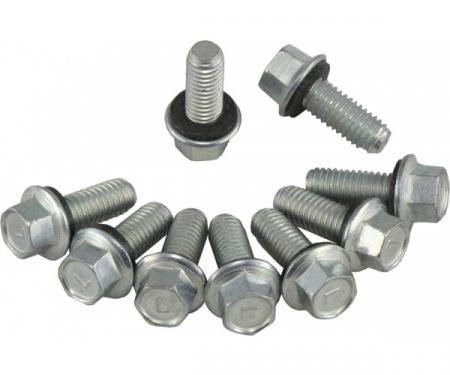 Corvette Gas Neck to Tank Screws, 9 Piece Set, 1963-1974