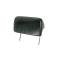 Chevelle Bucket Seat Headrests, Black, 1966-1967