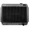 El Camino Radiator, Small Block, 4-Row, Curved Outlet, For Cars With Manual Transmission & Air Conditioning, Desert Cooler, U.S. Radiator, 1964-1965