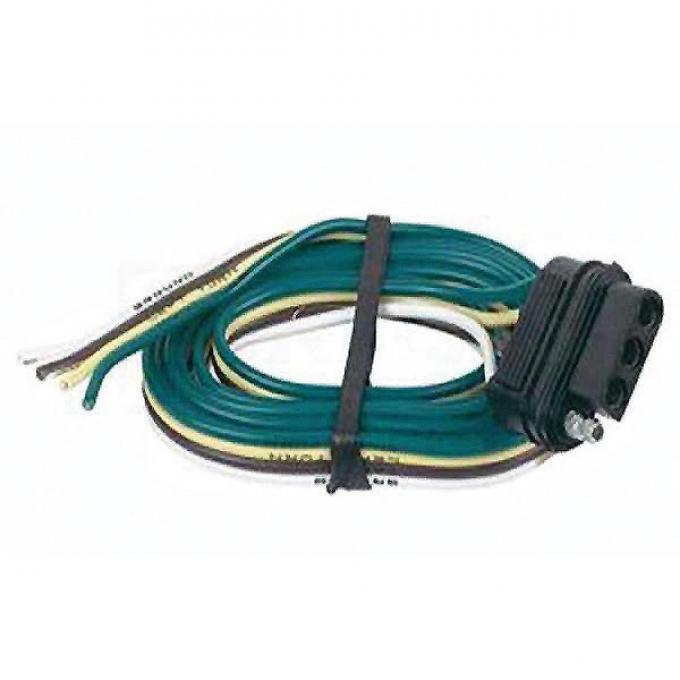 El Camino Vehicle Towing Wiring Connector, 4-Flat, 1959-1987