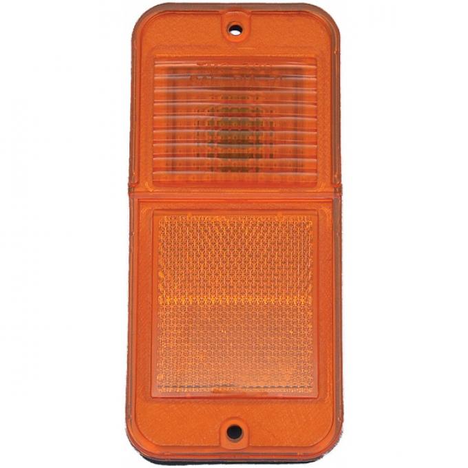 Chevy Truck Front Side Marker Light, Standard, Without Chrome Bezel, 1968-1972