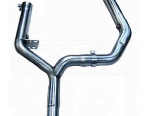 Camaro Off Road Y-Pipe, Stainless Steel, Kooks, 1998-2002