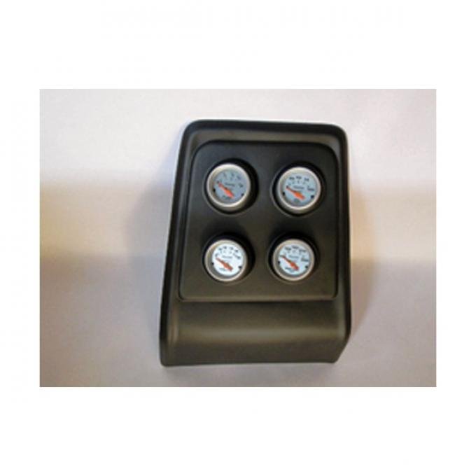 Firebird Instrument Cluster Panel, Carbon Fiber Finish, With Ultra-Lite Series AutoMeter Gauges, 1967-1968