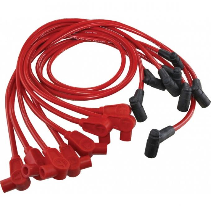 Corvette Spark Plug Wires, Red, Spiro-Pro, Taylor, 1985-1991