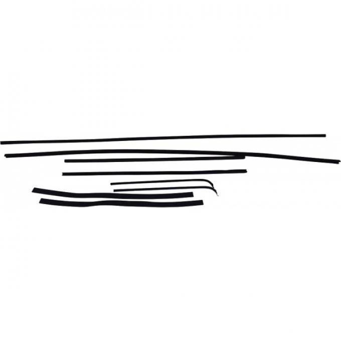 Chevy Truck Window Felt Kit, 1951-1955 (1st Series)