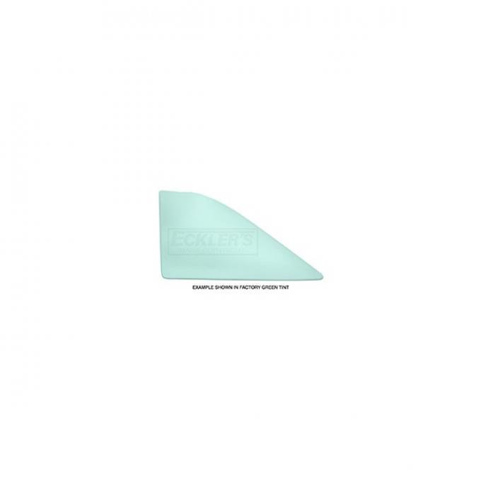 Quarter Window Glass, Hardtop, Falcon, Comet, Left Or RightSide, 1963-1965
