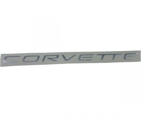 Corvette Dash Letter Kit, Silver, 1997-2004