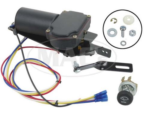 Electric Wiper Motor Conversion Kit - 12 Volt, 1942-Early 1947