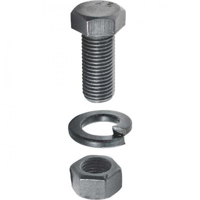 Model A Ford Rear Bumper Bracket Mounting Bolt Set - 18 Pieces