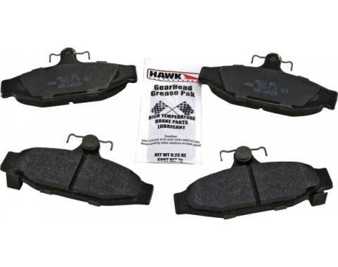 Corvette Brake Pads, Rear Hawk HP Street, 1984-1987