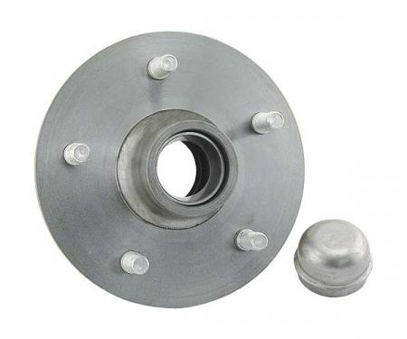 Front Wheel Hub - Studs are pressed in - 5 x 5-1/2 bolt pattern - Ford - USA
