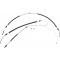 El Camino Parking Brake Cable Kit, With Automatic Transmission, OE Steel, 1978-1980