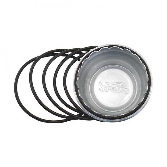 Model A Ford Hub Cap Seal Set - 6 Pieces - Rubber O Rings