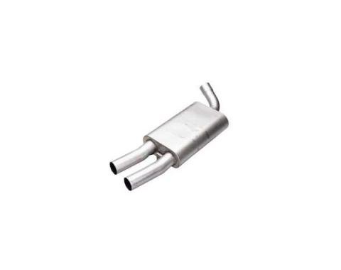 Flowmaster Muffler, Right| 425501-R Corvette 1984-1990