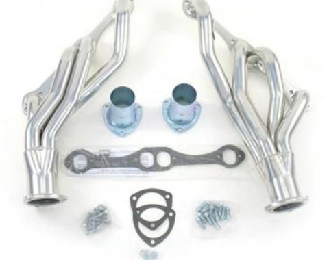 El Camino Exhaust Headers, Small Block, Shorty Style, For Cars With Automatic Transmission, 1964-1987