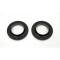 El Camino Coil Spring Anti-Squeak Insulator Pads, Rear, Urethane, 1967-1987