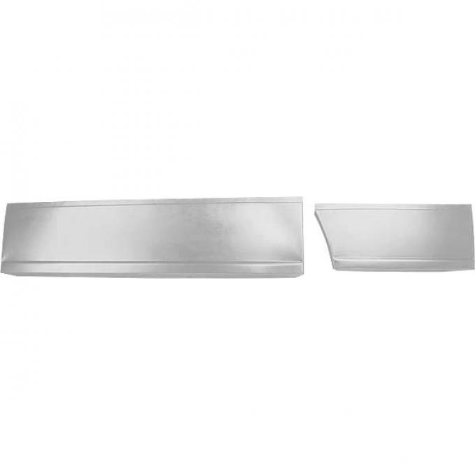 Model A Ford Door Bottom Patch Panels - Outer - Murray Fordor Sedan - 4 Piece Set - With Bead - 6 Tall