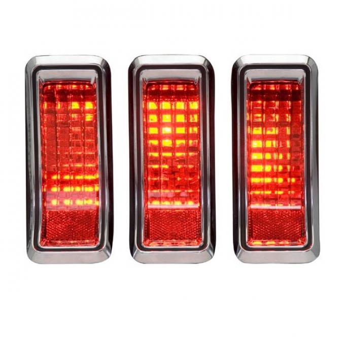 Ford Mustang LED Tail Lights, 1967-1968