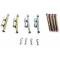 Nova Disc Brake Hardware Kit, Front, 1965-1979