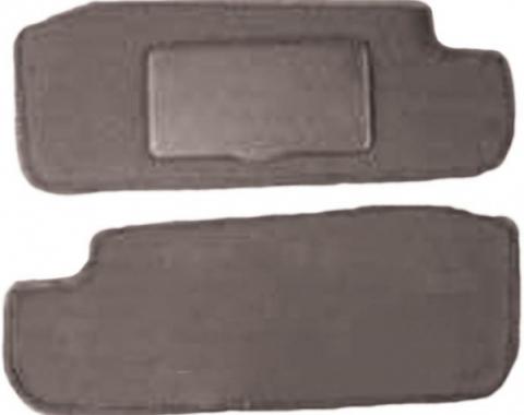 Camaro Sunvisors, With Passenger Side Mirror, 1993-2002