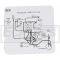 El Camino Emission Decal, 305 c.i. (5.0) Hose Routing, Automatic Transmission, Code ZCX, 1987