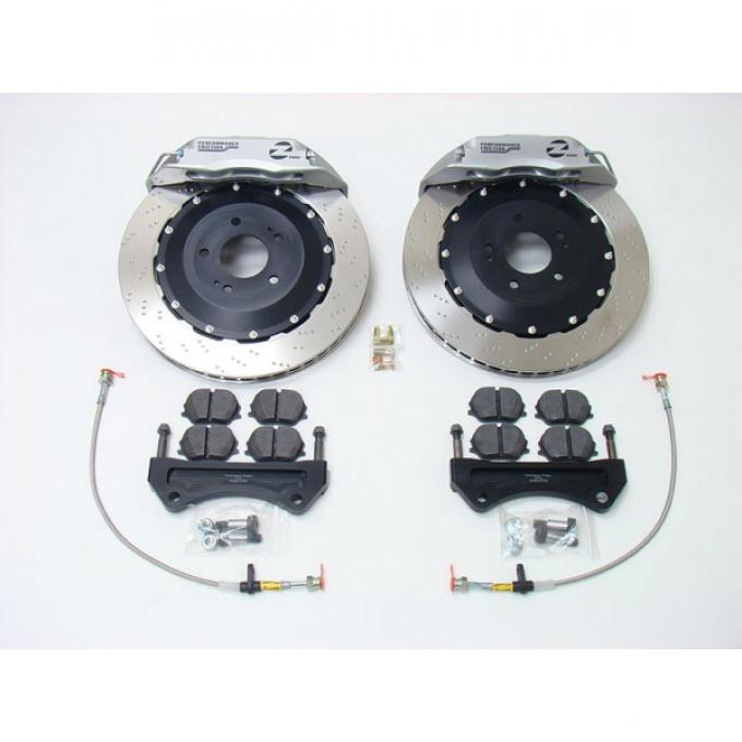 Corvette Big Brake Upgrade Rear Kit, Performance Friction, 1997-2011