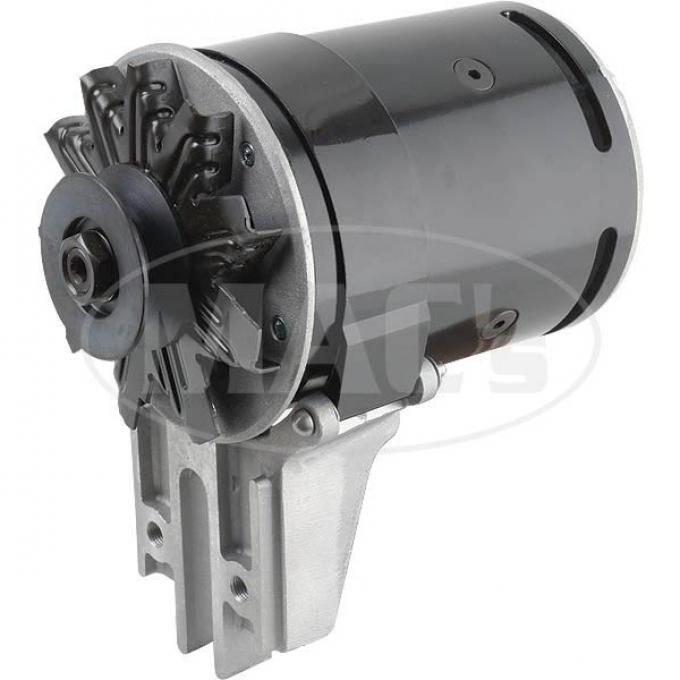 PowerGen - 12 Volt Negative Ground - 5/8 Pulley - Black Powder-Coated Case - 2 Wire Type - Ford & Mercury Flathead V8