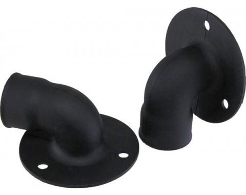 Corvette Vent Drain Tubes, Rear, Convertible, 1968-1970