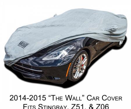 Corvette Car Cover, "The Wall", Gray, 1953-2017 | 1991-1996