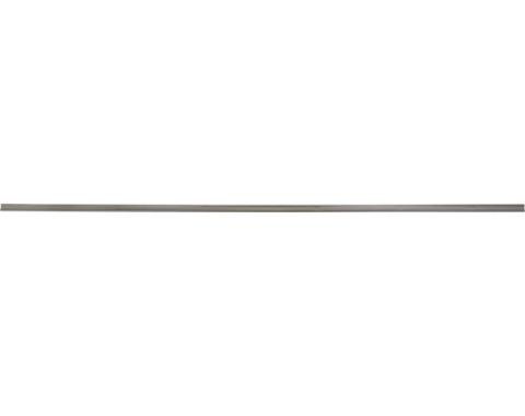 Ford Pickup Truck Bed Strip Set - Plain Steel - 6 Pieces - For Long, 8' Bed With No Holes
