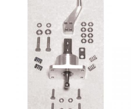 Corvette Shifter, BPP, Multi-Adjustable Short Throw, With Angled Back Handle, 1997-2005