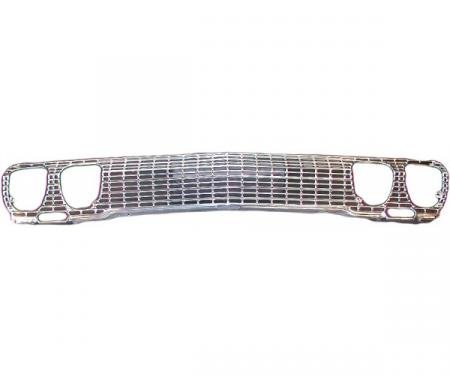 Full Size Chevy Grille & Mounting Bracket Assembly, 1963