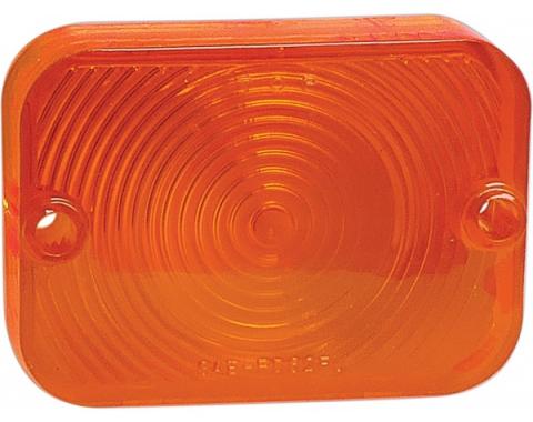 Parking Light Lens - Plastic - Amber