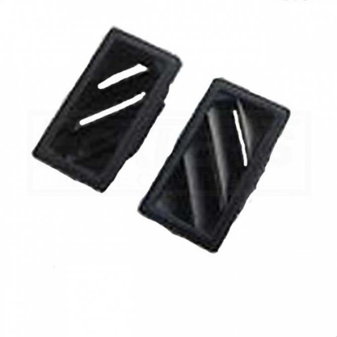 Camaro Dash Pad Side Defroster Vents, Pair, 1982-1992