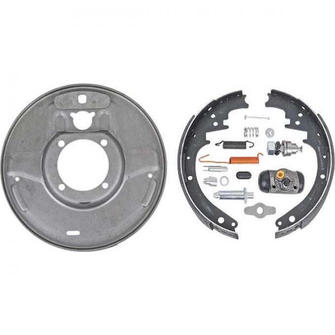 Hydraulic Brake Front Backing Plates - Front - For 2 Drum -Ford