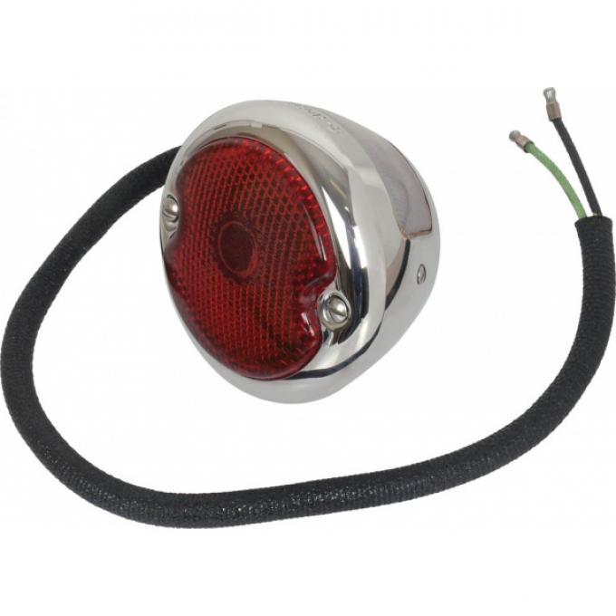 Tail Light Assembly - Left - Stainless Body - Ford Station Wagon