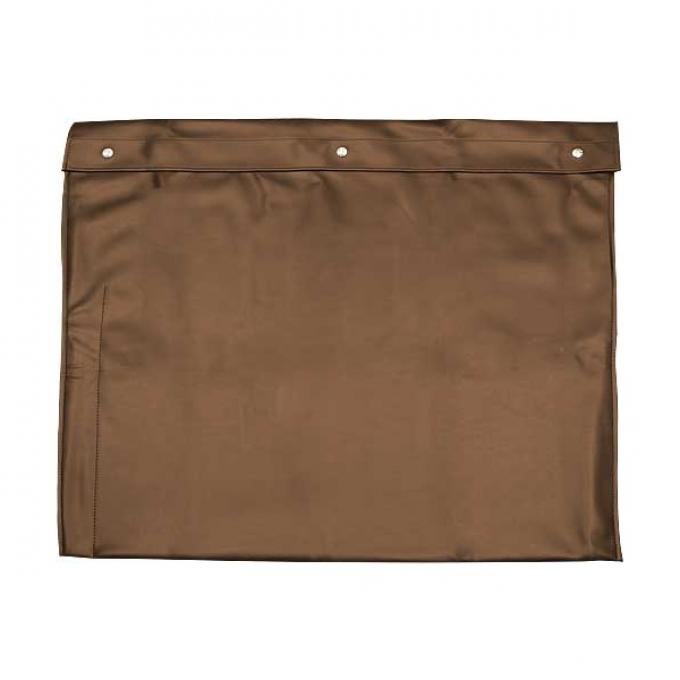 Model A Ford Side Curtain Storage Bag - Heavy Duty Vinyl - Brown