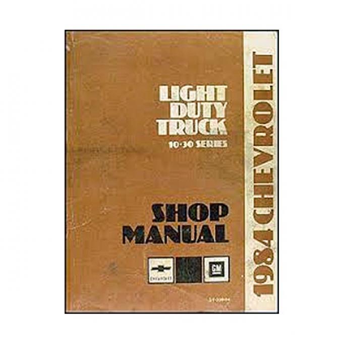 Chevy Truck Shop Manual, 1984