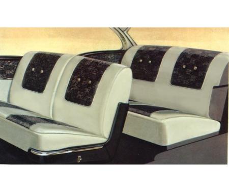 Chevy Interior Package Kit, 2-Door Hardtop, Bel Air, 1957