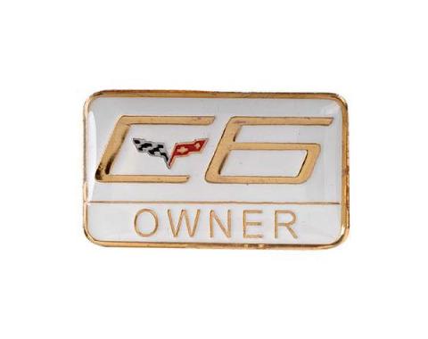 Corvette C6 Owner Lapel Pin