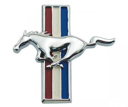Ford Mustang Glove Box Emblem - Flat - Fits Standard Flat Glove Box Door