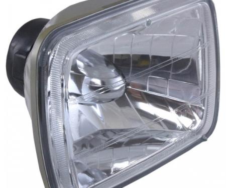 Corvette Headlight, Hi/Low, Diamond-Cut, 1984-1996