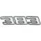 El Camino Fender Emblems 383, 1968-1977
