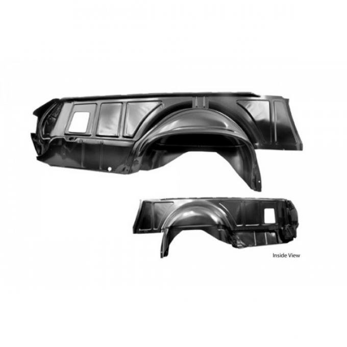 El Camino - Quarter Inner Panel With Wheelhouse, Right, 1968-1972