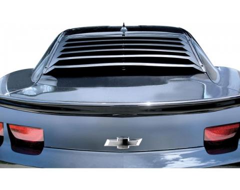 Camaro Louver, Rear Window, Aluminum, 2010-2014